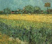 Vincent Van Gogh View of Arles with Irises in the Foreground Germany oil painting artist